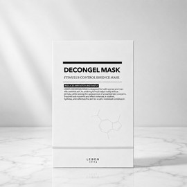 Rebon Decongel Sheet Mask 1 box 5 sheets soothing highly concentrated mask / 르본 데콘젤 시트 마스크 1박스 5매입 진정 고농축 마스크