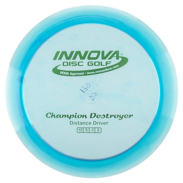 Innova Disc Golf Champion Material Destroyer Golf Disc, 165-169gm (Colors may vary)