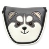 SHABIER Golf Putter Headcover PU Leather Dustproof Lovely Husky Animal