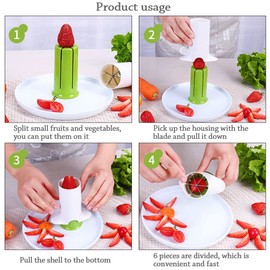 Cucumber Slicer, Strawberry Slicer, Home Cutting Tools,Multifunction Vegetable Cutters