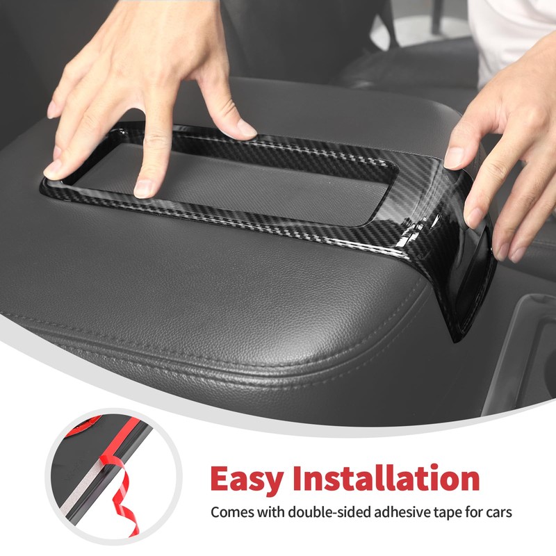 Linskip Center Console TOP LID Storage Armrest Trim Compatible with