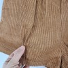 mittoshop NEW Mittoshop Women's Corduroy Wait With You Shorts Camel