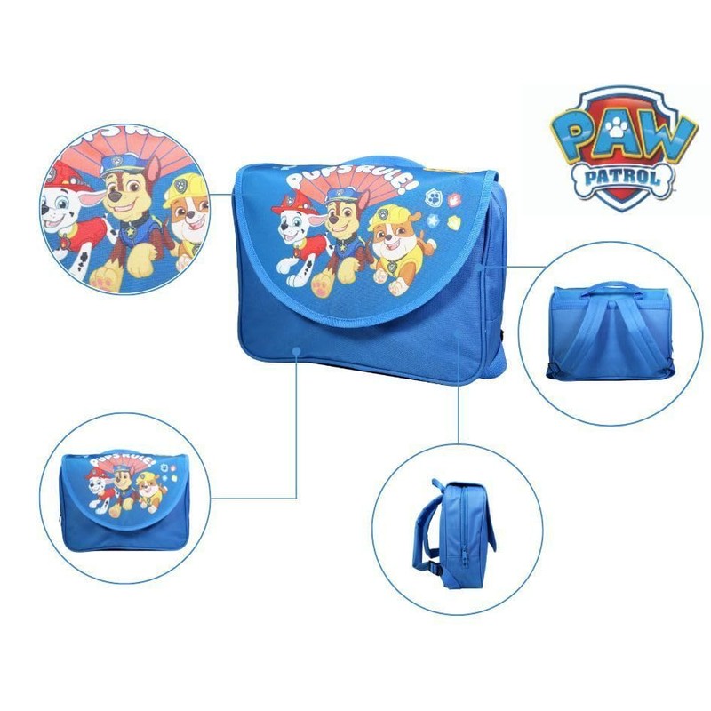 BAGTROTTER Pat'Patrol School Bag 32 cm Blue, blue