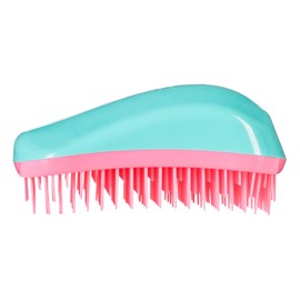 Dessata - Detangling Hair Brush Without Tears - Original Size - Color: Green-Pink