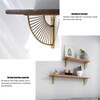 Chstarina Shelf Bracket, Heavy Duty Fan-Shaped, Shelf Bracket, Heavy Duty