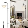 HOMLUCE Modern Plug in Wall Sconce, LED Wall Light with