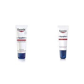Eucerin Aquaphor Loción Corporal Piel Extra Seca, 50ml  Aquaphor Reparador De Labios Sos, 10ml, color, 10 ml, pack ofpaquete de                       
