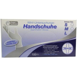 Disposable Nitrile Gloves S Blue Pack of 100