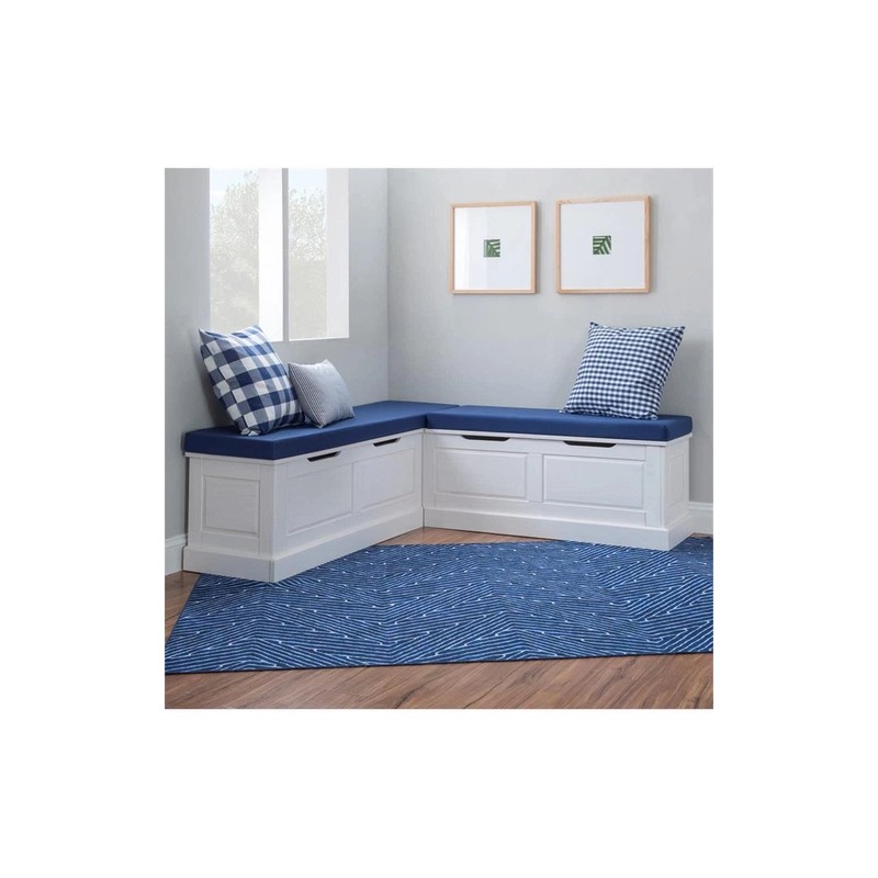 Linon 5 Piece Polyester Cushion/Pillow Set for Troyin Nook in