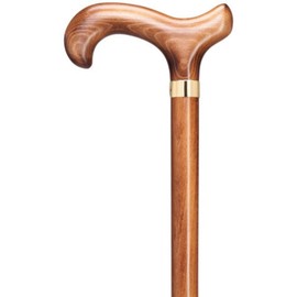 HC Hercules Derby Handle Walnut Walking Cane
