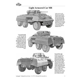 Tankograd Technical Manual Series 6021 U.S. WW II M8/M20 Armored Cars