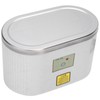 600ml Mini Ultrasonic Denture Cleaner Jewelry Eyeglasses Stainless Steel Cleaning