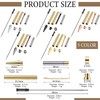 Colarr 20 Sets Woodturning Pen Kits Project Supplies Including 7mm
