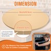 16 Inch Round Pizza Stone for Oven - Cordierite Baking
