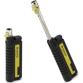 SOTO POCKET TORCH XT REFILLABLE JET LIGHTER #PT-XT 1300°C OUTPUT MADE IN JAPAN
