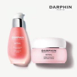 Darphin Intral Soothing Cream 50ml + Intral Inner Youth Rescue Serum 50ml Sensitive skin soothing, 2 types included / 달팡 인트랄 수딩크림50ml+ 인트랄 이너유스 레스큐 세럼50ml 민감피부진정 2종구성
