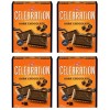 Celebration Butter Cookies with Dark Chocolate, 240g (4 Pack)