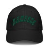 Ripple Junction Namaste Green Arched Text Adjustable Baseball Hat, Black,
