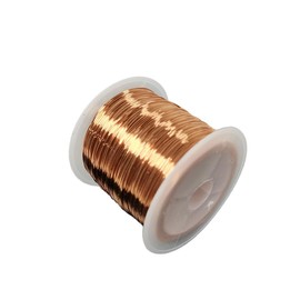 Coil Copper Wire 0.2mm Cable Copper Wire Magnet Wire Enameled Copper Winding Wire 0.22Lb/Roll DIY Project - 356°F Working Temp (0.2mm/0.22lb-1174ft, 1)