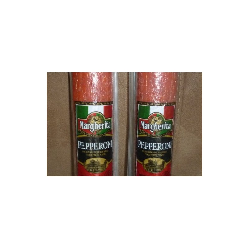 Margherita Brand VERY BEST Pepperoni HUGE 17" Sticks, 2 1/2