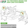 10L0L Golf Cart Ball Joint Kit Tie Rod End Set
