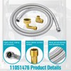 11051476 Dishwasher Water Supply Hose Kit Replacement for SMZSH002UC, SMZSH1ABUC