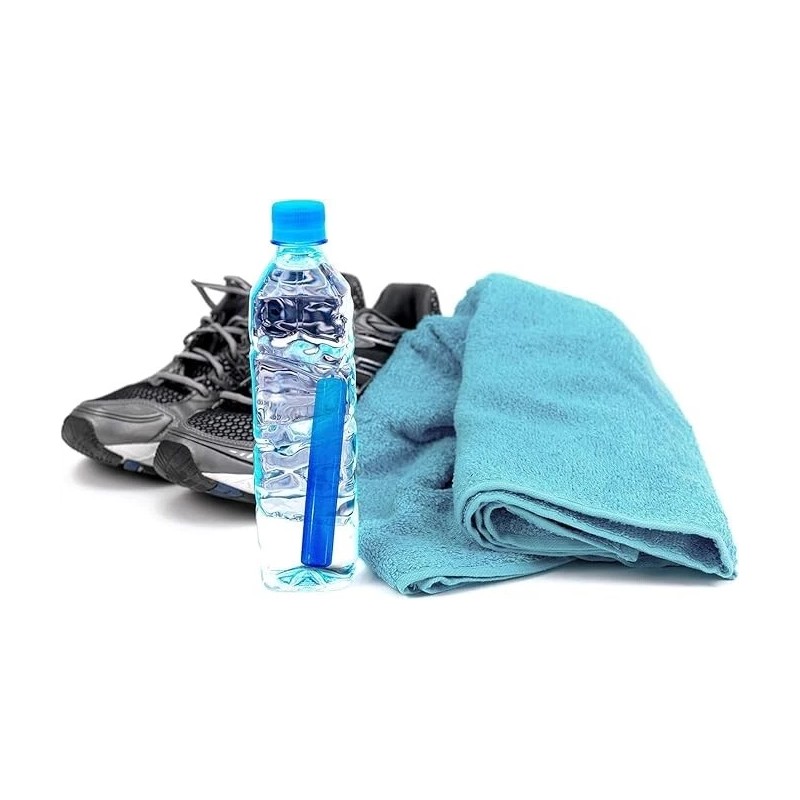 Hendel 12 Reusable Ice Cube Sticks Freezable Water Bottle Cooling