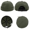 Rumnoke Quick Dry Docker Caps for Men Brimless Cap Sailor