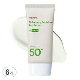 Witch Factory Manyo Factory Galactomyces Moisture Sun Serum SPF50+ PA++++, 50ml, 6 pieces / 마녀공장 갈락토미 모이스처 선 세럼 SPF50+ PA++++, 50ml, 6개