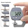 Digital Thickness Gauge LCD Display Electronic Caliper Measuring Tool 0-10mm