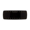 France Luxe Studded Rectangle Volume Barrette, Black
