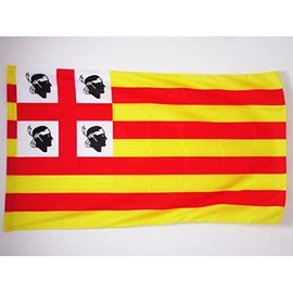 AZ FLAG Sardinia Aragon Flag 3' x 5' for a pole - Sardinian former flags 90 x 150 cm - Banner 3x5 ft with hole