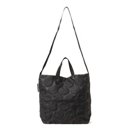 Beams Boy BAG'n'NOUN 13610103443 Bag-Nown Shoulder Bag, Customized, Dotted Bag, Women's, Black, One Size