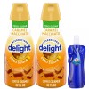 International Delight Int'l Delight Zero Sugar Caramel Macchiato Coffee Creamer 2 Pack w/ Bottle