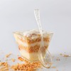 I00000 100 Pack Small Plastic Dessert Cups with Mini Spoons