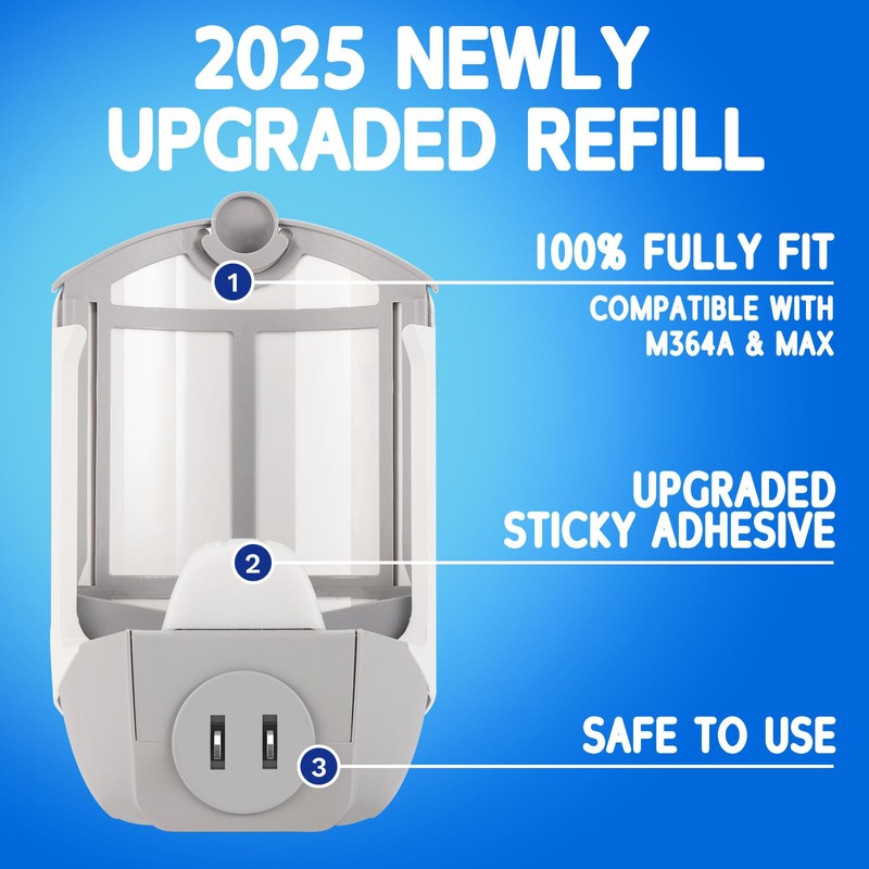 ZVVN 16 Pack Refill Cartridges, Refills Compatible with Indoor Light
