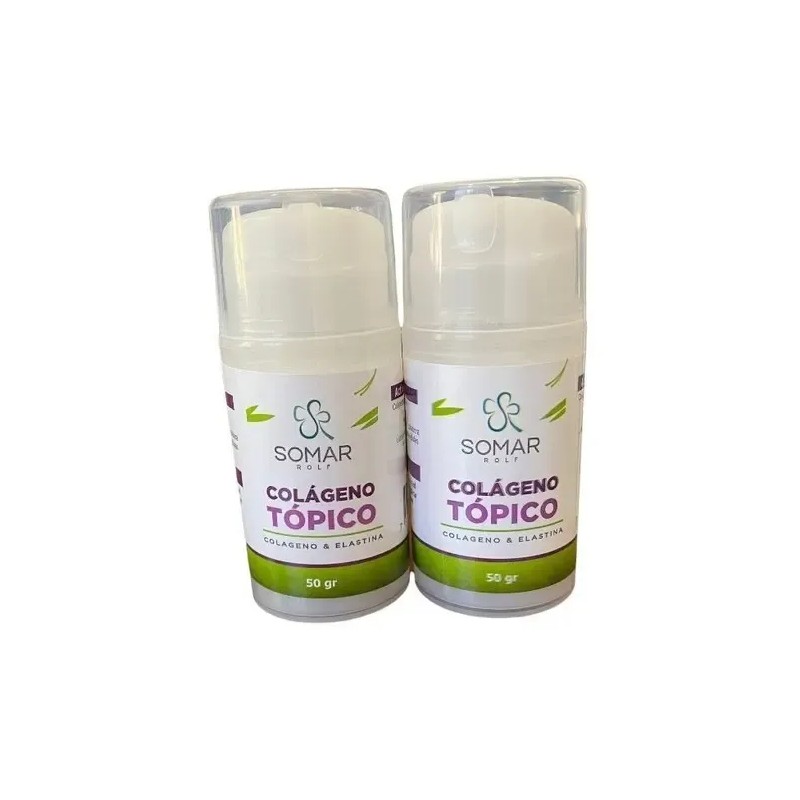 Crema Colágeno Tópico 50gr Somar Rolf con Elastina
