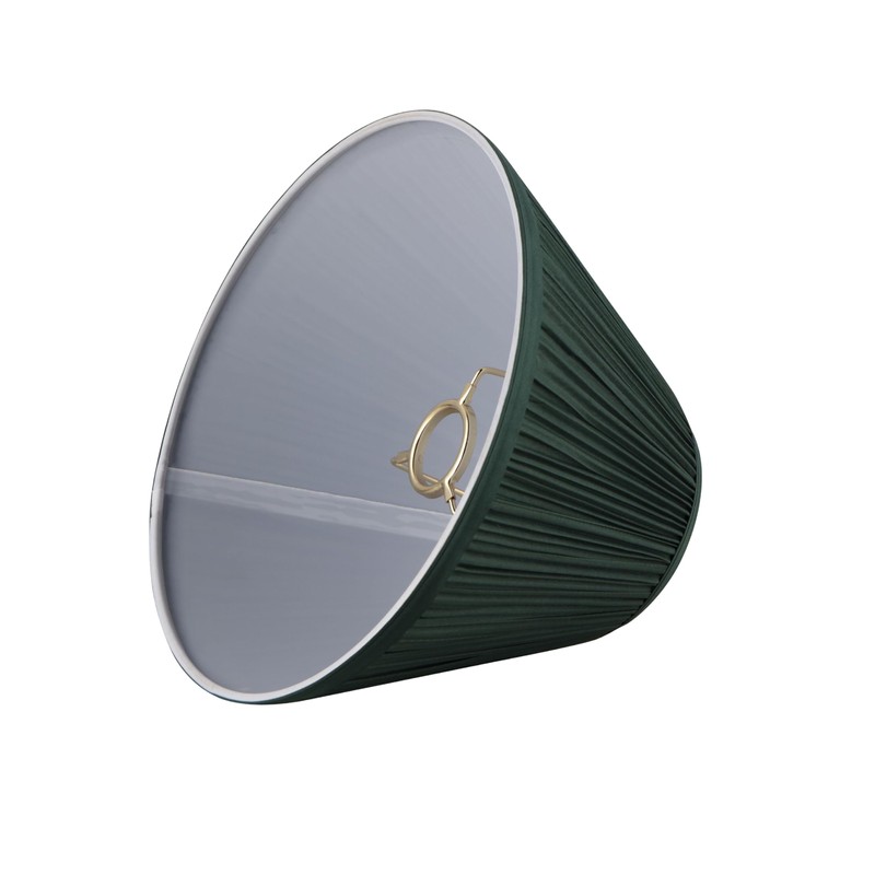 Aspen Creative 59173, Empire Uno Lamp Shade, Phthalo Green, 4"