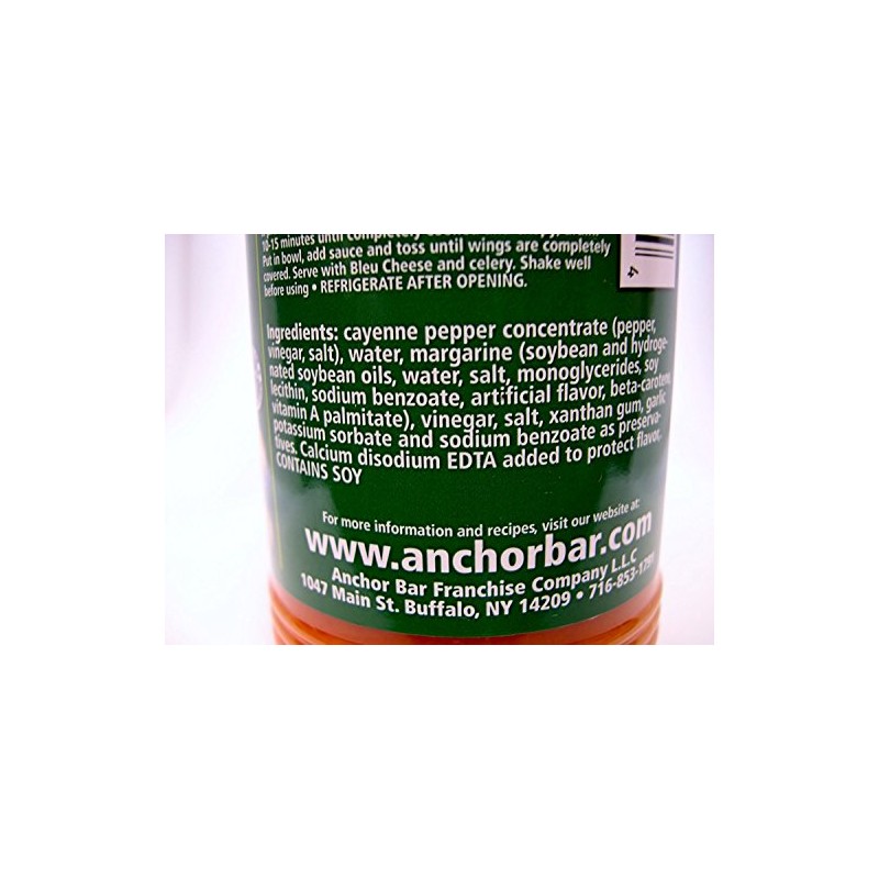 Anchor Bar Original Medium Wing Sauce 12oz. (6 Pack)6
