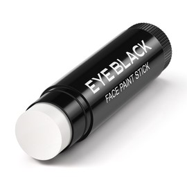 Wismee Baseball Eye Black, Anti-Glare Under Eye Sports Grease Stick for Baseball Softball Soccer Lacrosse Hockey Athletes Sports Training, Sports Eye Black Stick (White)