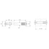 HEXATON M4 x 26-35mm Connecting Screws - Pack of 100