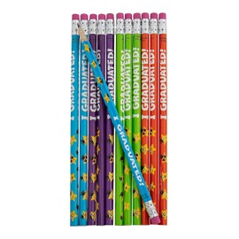 Fun Express I Graduated Pencils - 24 Pieces