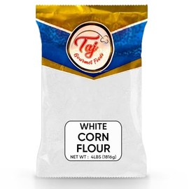 TAJ White Corn Flour, 4-Pounds