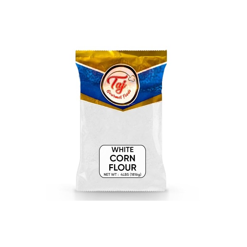 TAJ White Corn Flour, 4-Pounds