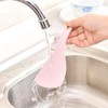 Pink Wheat Straw Rice Paddles, Non-Stick Rice Scoopers Durable Rice
