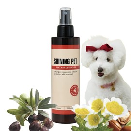 Shining Pet Silky Hair Detangler, Premium K Beauty pet Grooming Spray, Dog Detangler Spray, Pet Conditioner for Dogs & Puppies for Shiny Coats and Dematting, Tangle Remover for Doodle.