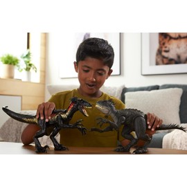 MAGNETOE Jurassic Ultimate Battle Damage Indoraptor Action Figure