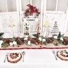 Artiflr 6FT Pine Christmas Garland with Berries Pinecones Spruce Eucalyptus
