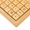 Bamboo Calculator Solar Powered Battery Powered Eco Friendly Function Calculator