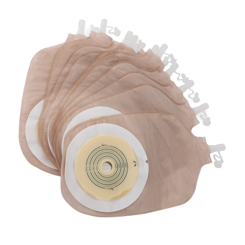 10pcs Colostomy Bags Ostomy Supplies One Piece Drainable Ostomy Pouch